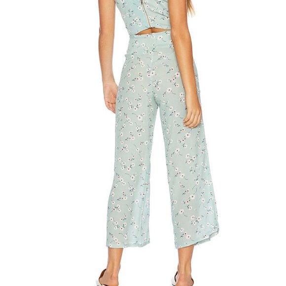 Beach Riot Mint Flower Celine Pant - Picture 2 of 6